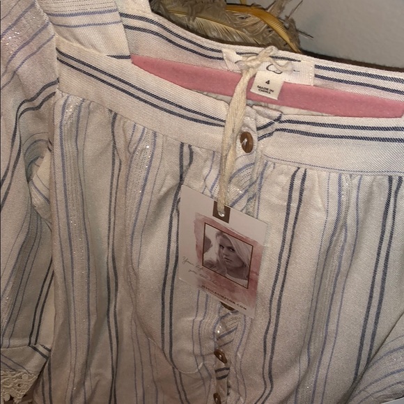 Jessica Simpsons Blouse | Little Girl Size 4 - Picture 4 of 6